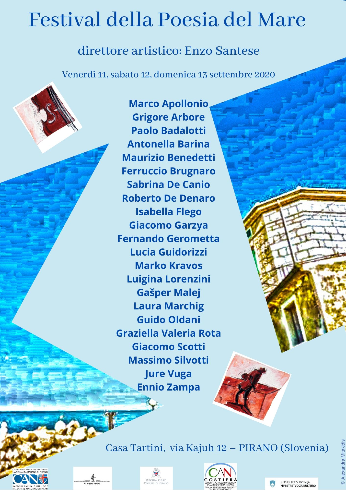 , Festival della Poesia del Mare di Pirano, Comunita degli Italiani Giuseppe Tartini Pirano