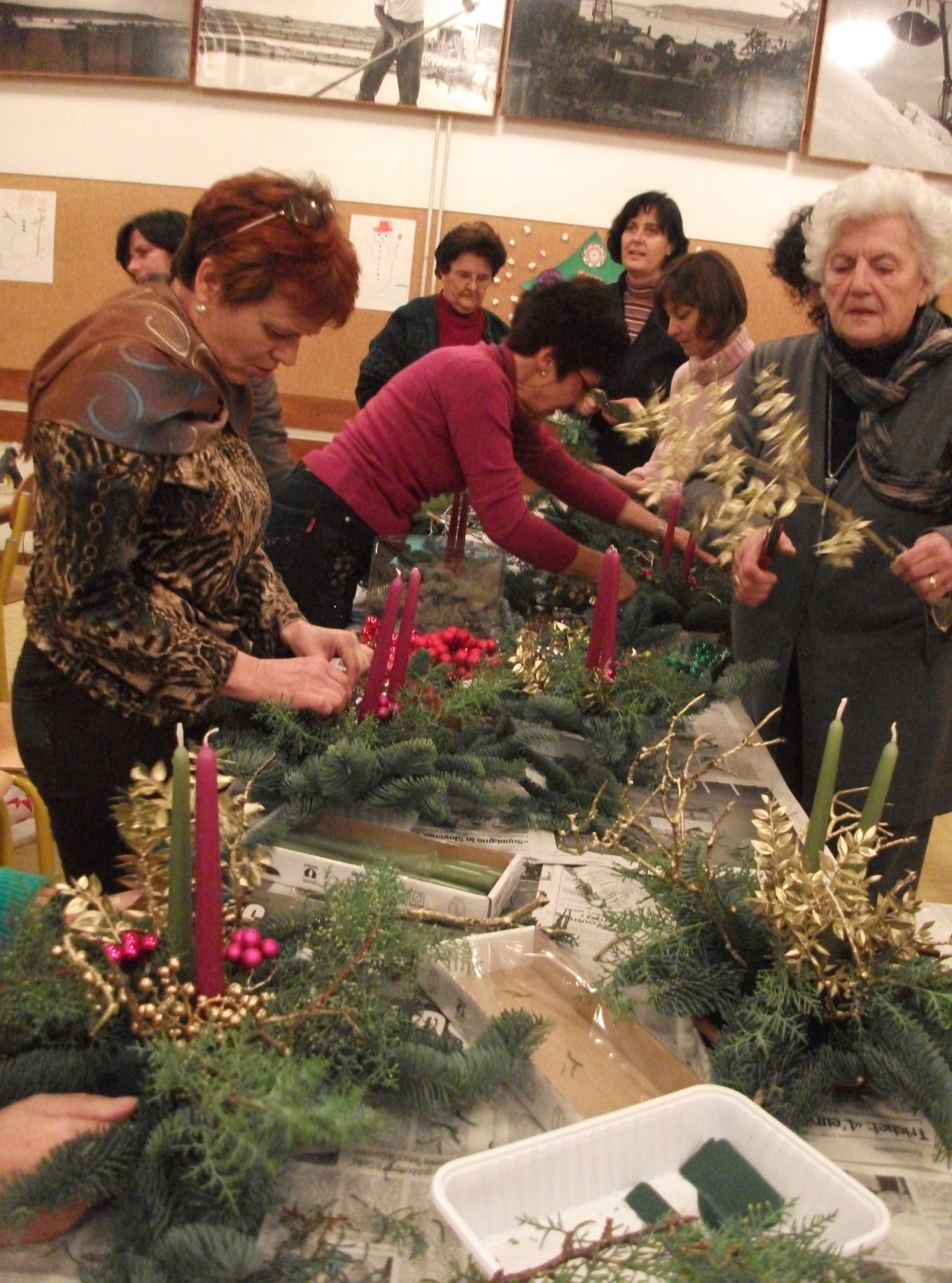 , Ricordando&#8230; come ci siamo preparati alla feste natalizie l&#8217;anno scorso., Comunita degli Italiani Giuseppe Tartini Pirano