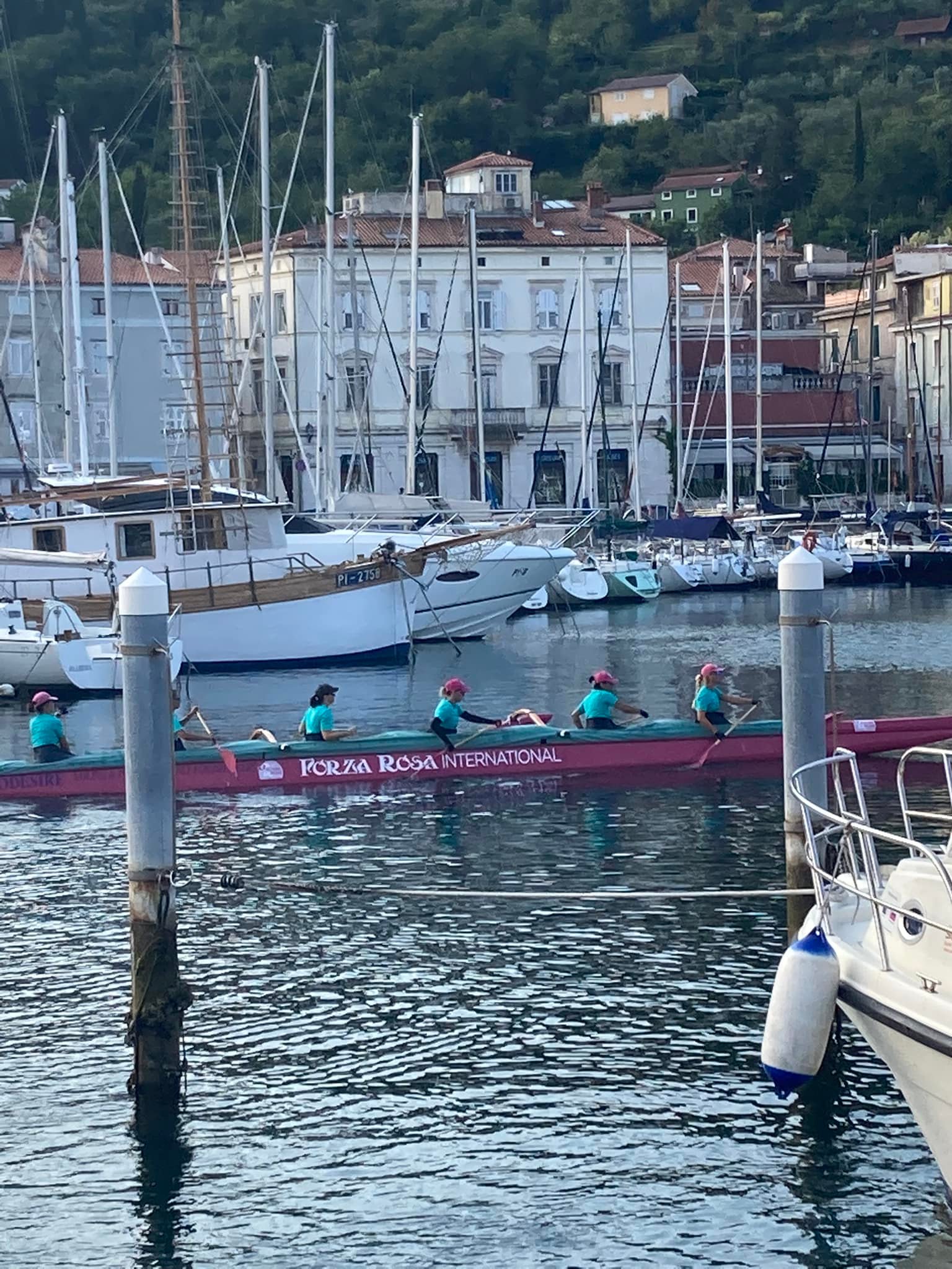 , Partenza dal molo di Pirano di Daniele Scarpa e il suo team, Comunita degli Italiani Giuseppe Tartini Pirano