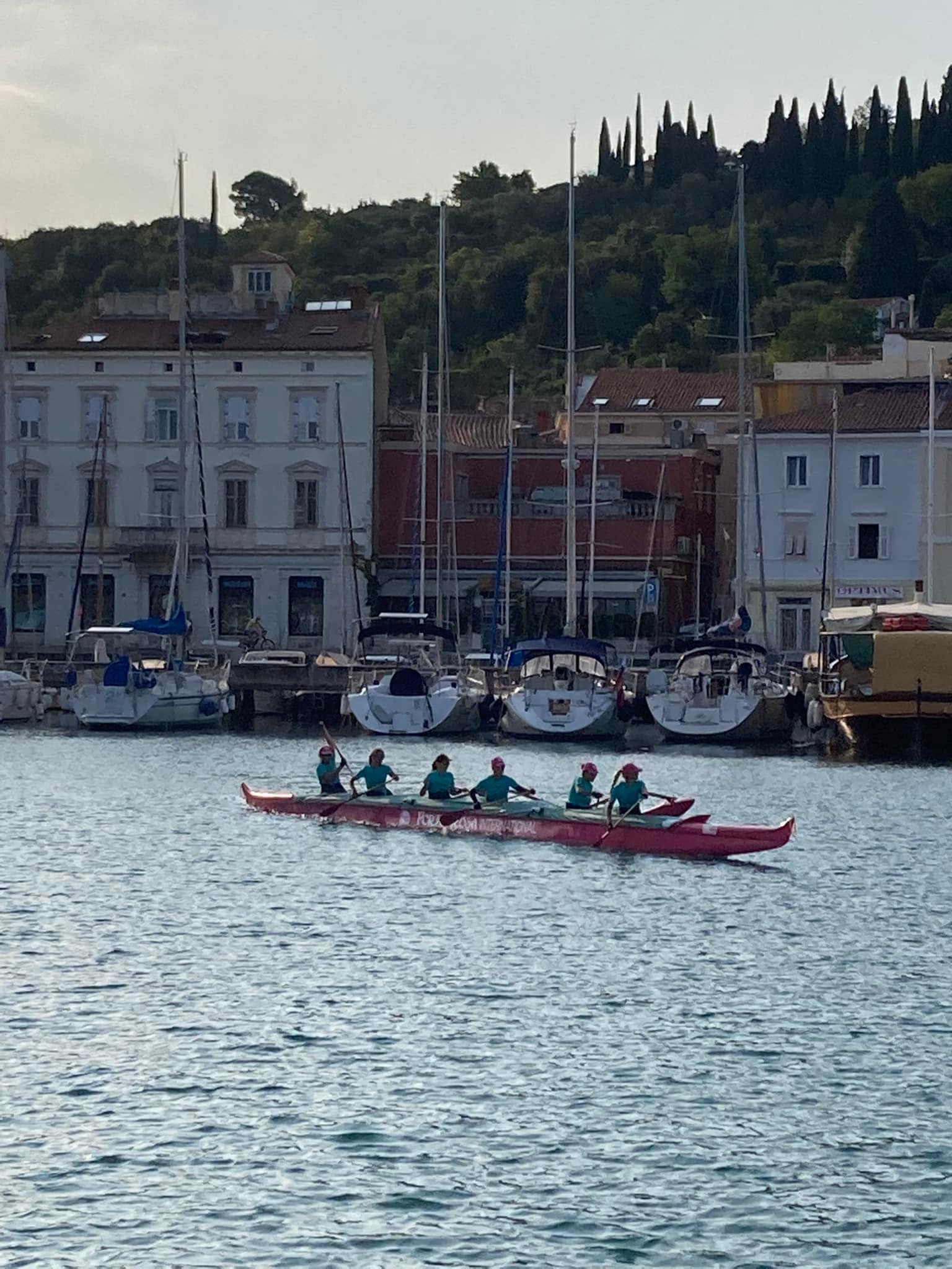 , Partenza dal molo di Pirano di Daniele Scarpa e il suo team, Comunita degli Italiani Giuseppe Tartini Pirano