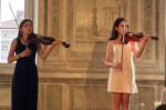 , Foto: Saggio degli allievi del corso di violino, Comunita degli Italiani Giuseppe Tartini Pirano