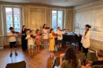 , Foto: Saggio degli allievi del corso di violino, Comunita degli Italiani Giuseppe Tartini Pirano