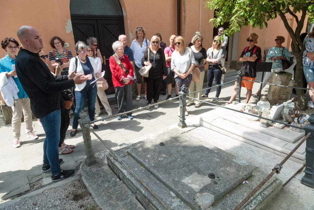 , Piransko pokopališče priča o preteklosti kraja, Italijanska skupnost Giuseppe Tartini Piran