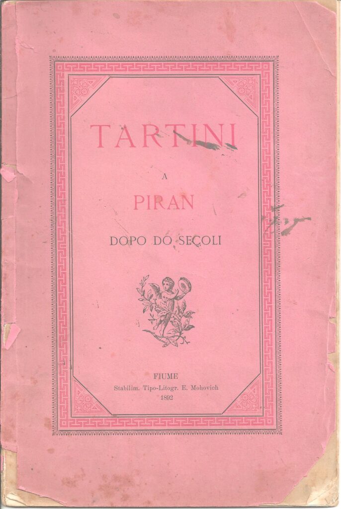 , Tartini a Piran dopo do secoli, Comunita degli Italiani Giuseppe Tartini Pirano