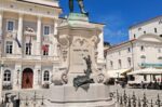 , Foto: In ricordo dell’inaugurazione del monumento a Giuseppe Tartini, Comunita degli Italiani Giuseppe Tartini Pirano