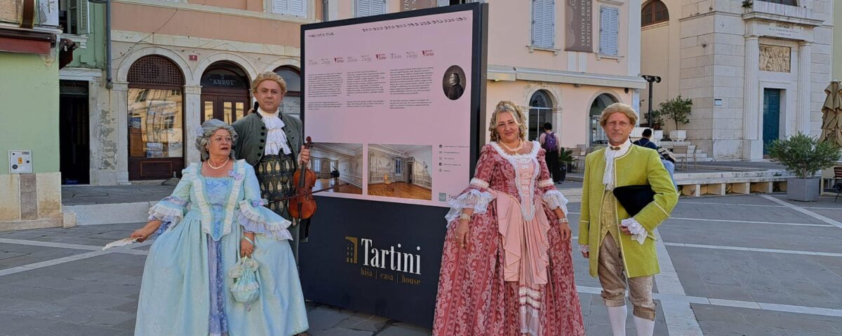 , Sprejemni dan za skupino V Tartinijevem času, Italijanska skupnost Giuseppe Tartini Piran