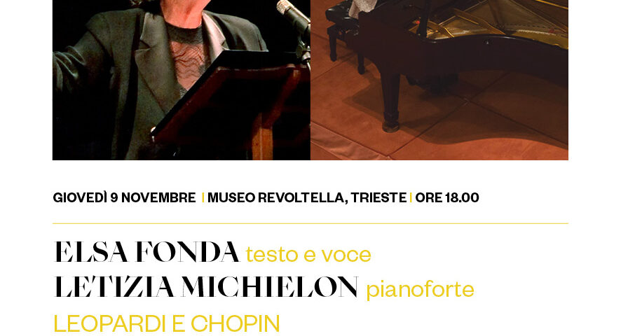 , Koncert: Elsa Fonda in Letizia Michielon, Italijanska skupnost Giuseppe Tartini Piran