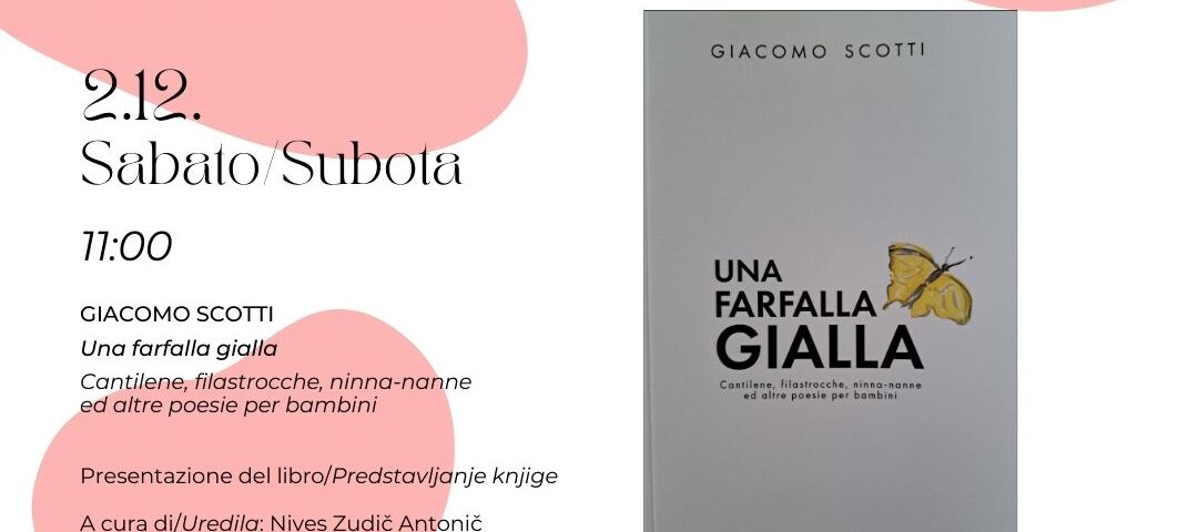 , La farfalla gialla, Comunita degli Italiani Giuseppe Tartini Pirano