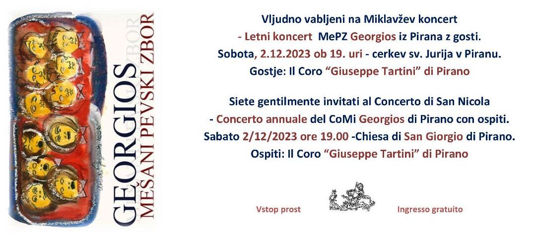 , Concerto di San Nicola, Comunita degli Italiani Giuseppe Tartini Pirano