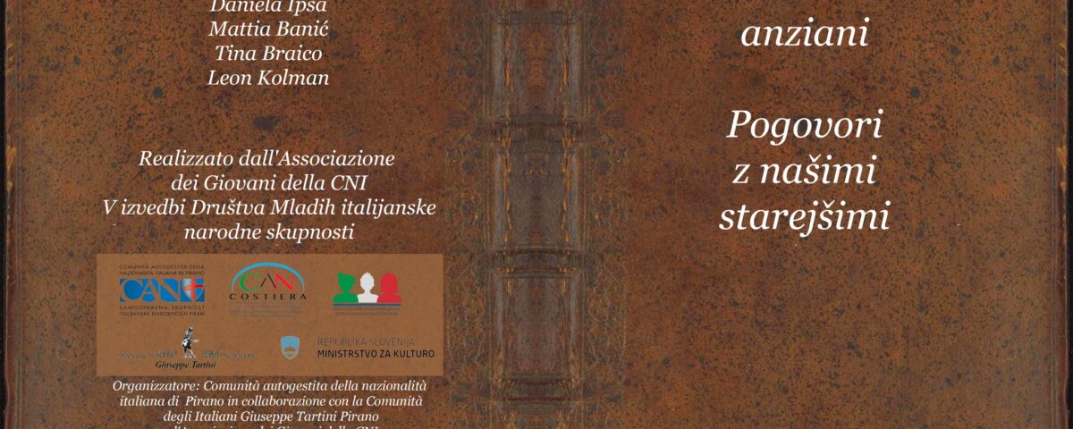 , Presentazione del progetto TESTIMONIANZE, Comunita degli Italiani Giuseppe Tartini Pirano