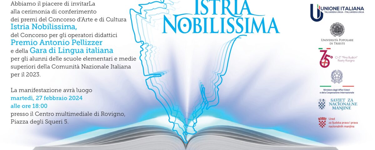 , Cerimonia di conferimento dei premi del concorso Istria Nobilissima, Comunita degli Italiani Giuseppe Tartini Pirano