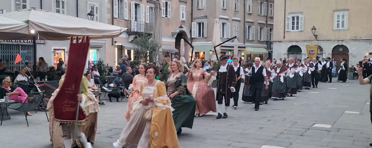 , Foto: Baročni praznik v Miljah, Italijanska skupnost Giuseppe Tartini Piran