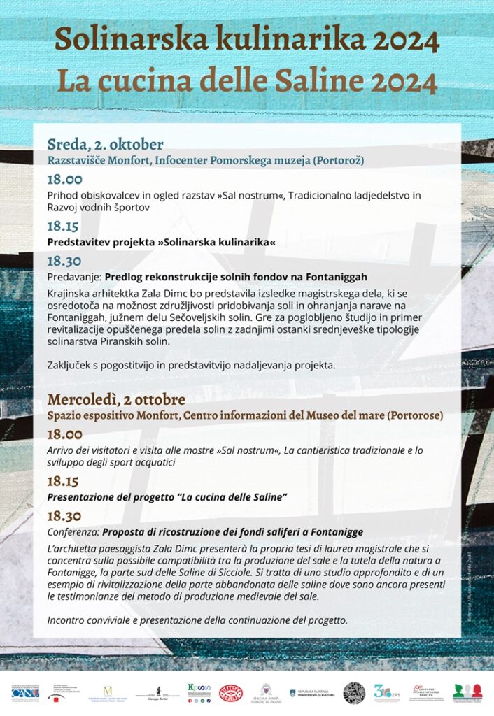 , INVITO La Cucina delle Saline &#8211; 2 X 2024, Comunita degli Italiani Giuseppe Tartini Pirano