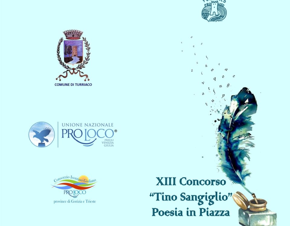 , 13° CONCORSO &#8220;TINO SANGIGLIO&#8221; POESIA IN PIAZZA, Comunita degli Italiani Giuseppe Tartini Pirano