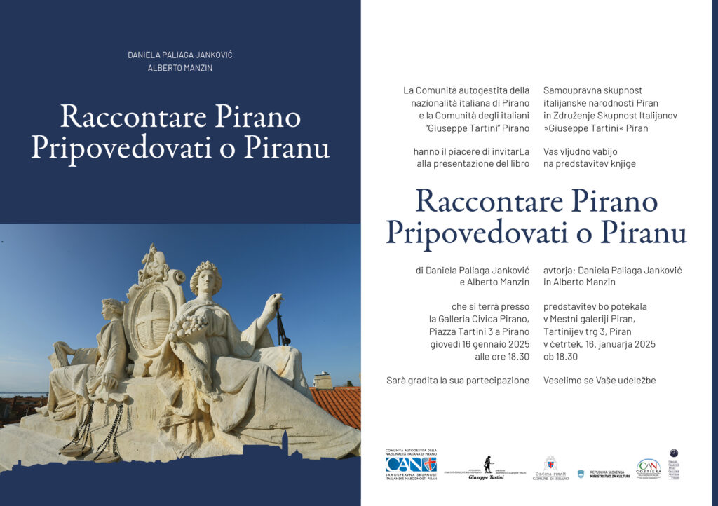 , Raccontare Pirano, Comunita degli Italiani Giuseppe Tartini Pirano