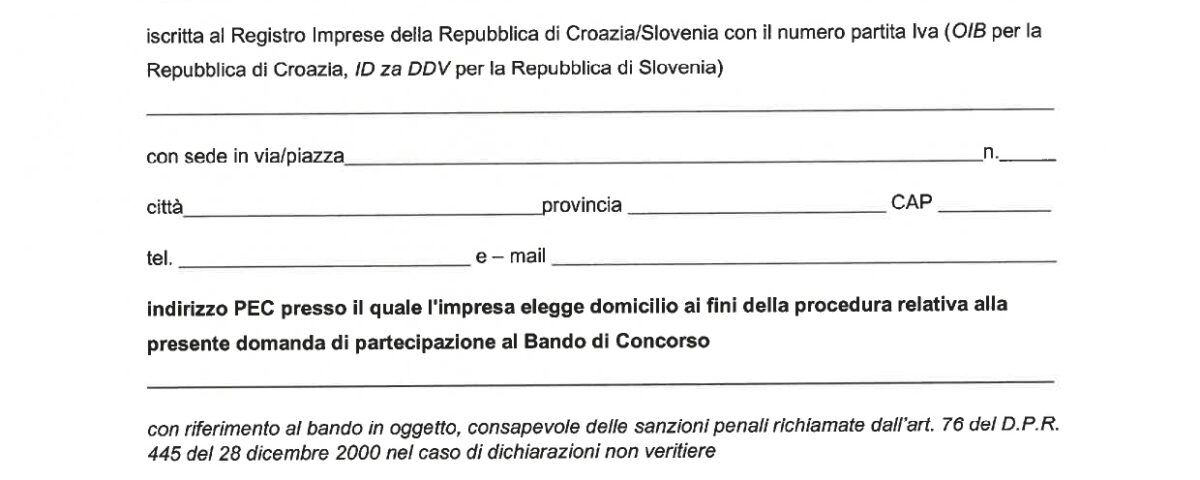 , Natečaj »Najboljši CNI podjetnik – 2. izdaja«., Italijanska skupnost Giuseppe Tartini Piran