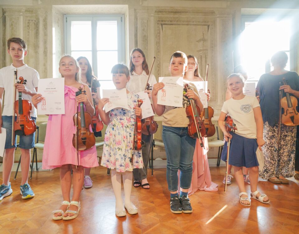 , Foto: NASTOP UČENCEV VIOLINE, Italijanska skupnost Giuseppe Tartini Piran