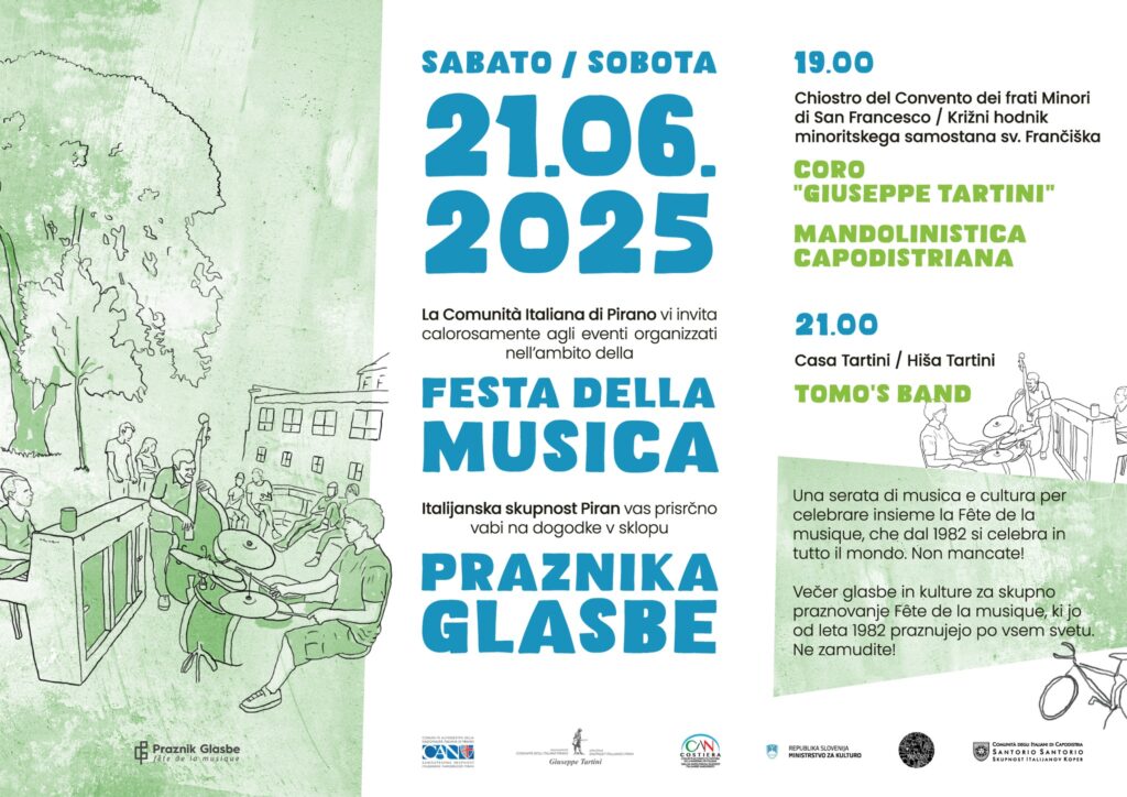 , Praznik glasbe, Italijanska skupnost Giuseppe Tartini Piran