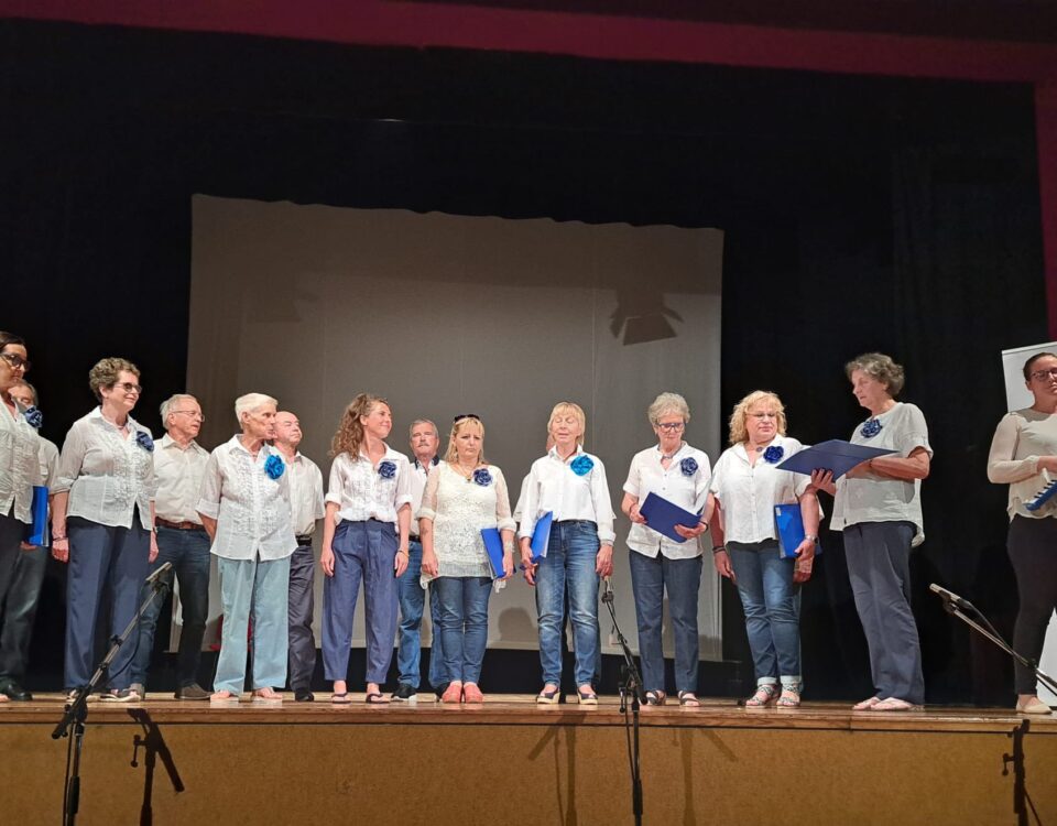 , Foto: Coremo su e zo p’el palco, Comunita degli Italiani Giuseppe Tartini Pirano