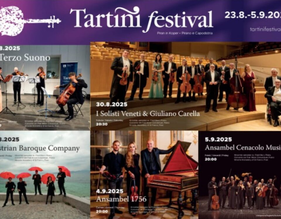 , Tartini festival torna a Pirano, Comunita degli Italiani Giuseppe Tartini Pirano