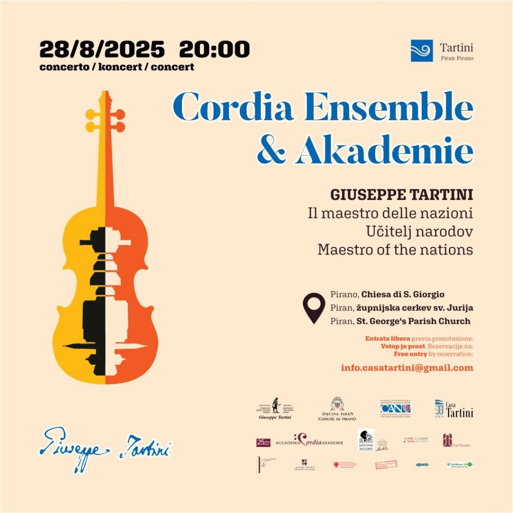 , Baročni koncert v Piranu – Po stopinjah Giuseppeja Tartinija, Italijanska skupnost Giuseppe Tartini Piran