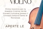 , Prijave na tečaj violine, zbor &#8220;Giuseppe Tartini&#8221; nadaljuje z dejavnostmi, Italijanska skupnost Giuseppe Tartini Piran