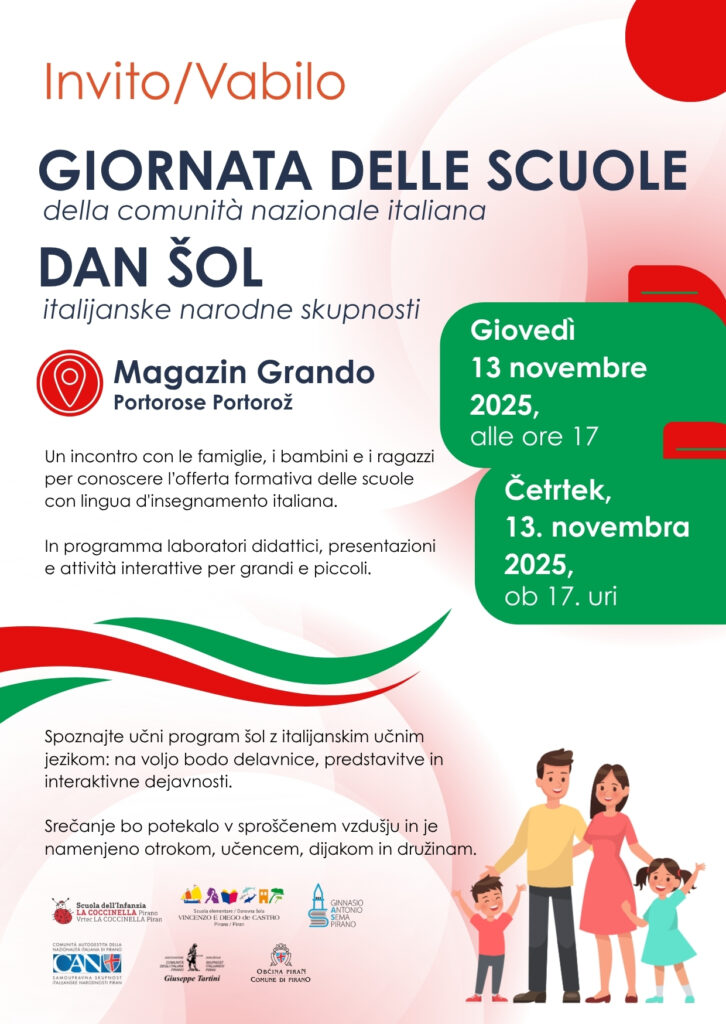 , Dan šol italijanske narodne skupnosti, Italijanska skupnost Giuseppe Tartini Piran