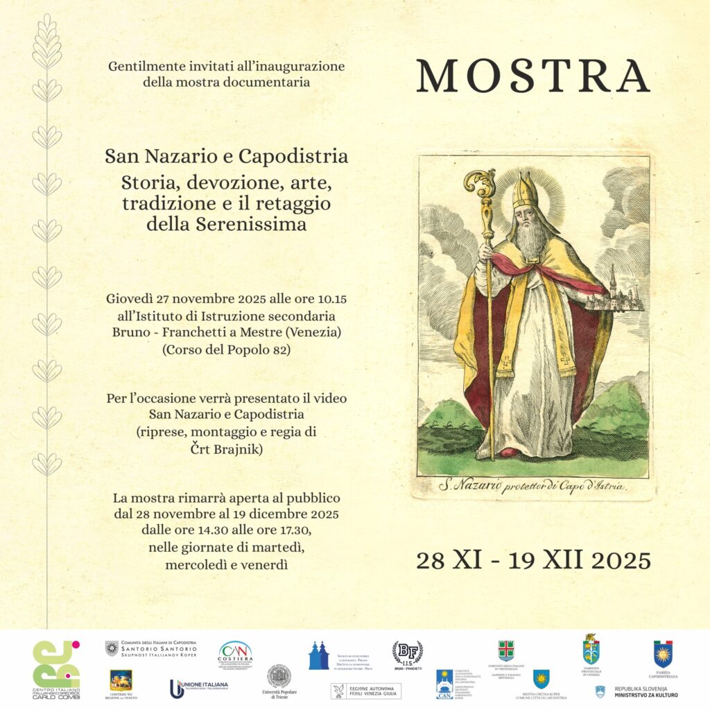 , Sv. Nazarij in Koper v Benetkah, Italijanska skupnost Giuseppe Tartini Piran