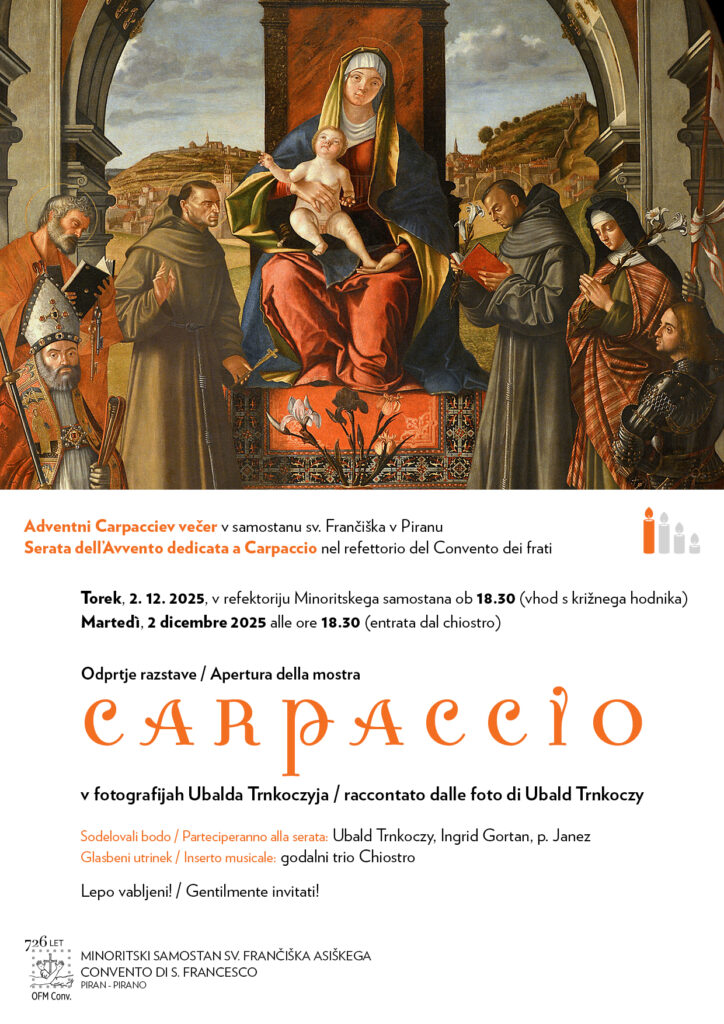 , Odprtje razstave Carpaccio, Italijanska skupnost Giuseppe Tartini Piran