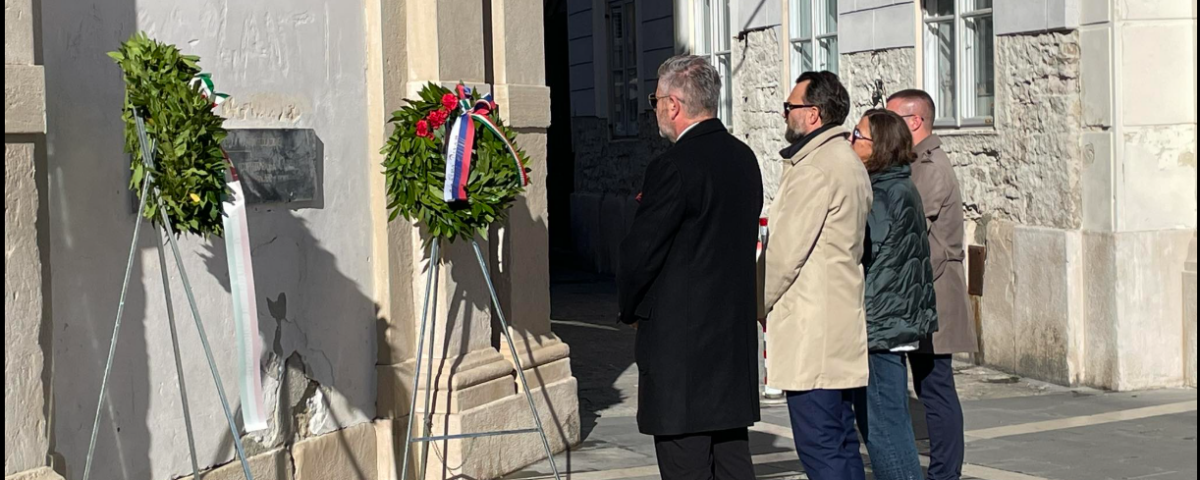 , Foto: Komemoracije za pokojne, Italijanska skupnost Giuseppe Tartini Piran