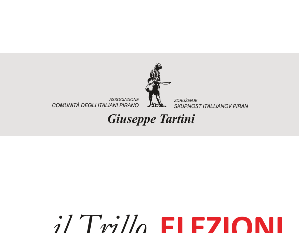 , Invito al voto 2026, Comunita degli Italiani Giuseppe Tartini Pirano