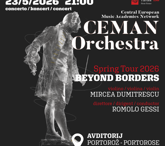 , Beyond borders – CEMAN Orchestra tour 2026, Comunita degli Italiani Giuseppe Tartini Pirano