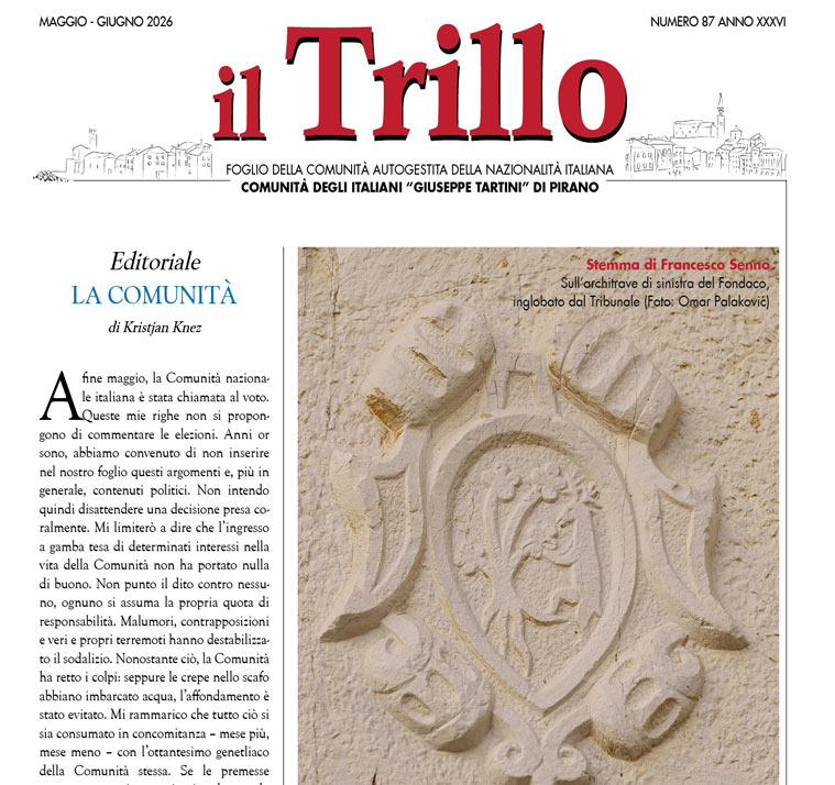 , il Trillo n. 87, Italijanska skupnost Giuseppe Tartini Piran
