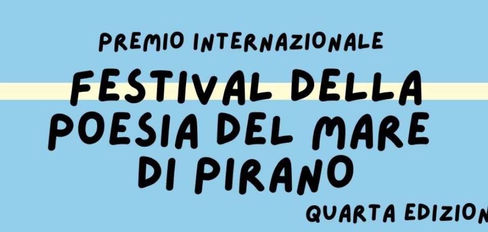 , PIRANSKI FESTIVAL POEZIJE O MORJU – ČETRTA IZDAJA 2026, Italijanska skupnost Giuseppe Tartini Piran
