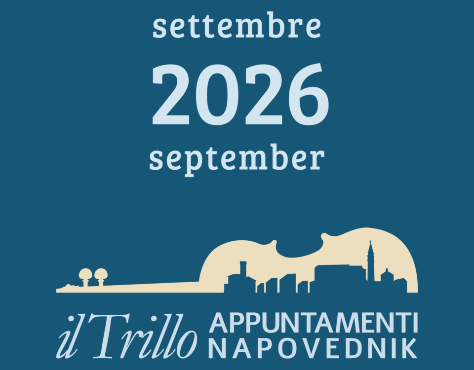 , Il calendario con gli appuntamenti di settembre 2026, Comunita degli Italiani Giuseppe Tartini Pirano